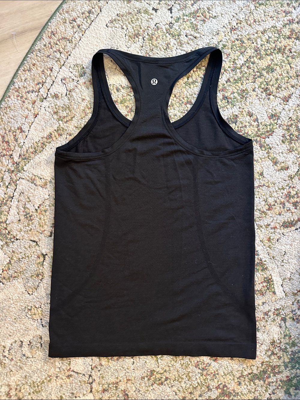 lululemon athletica Black Racerback Tank Top